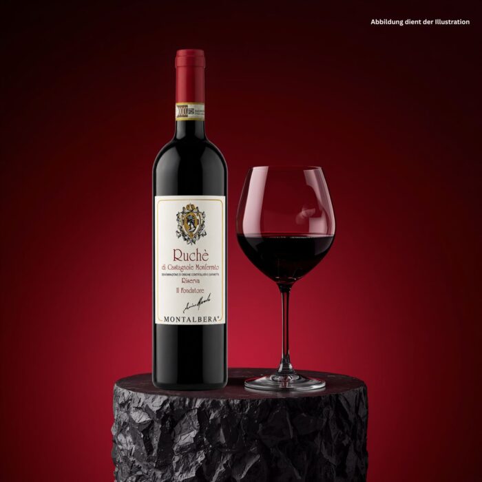 Il Fondatore Riserva Ruchè di Castagnole Monferrato DOCG von Montalbera