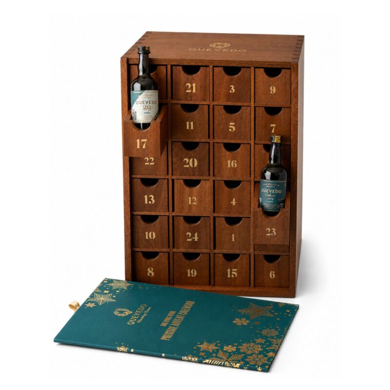 Luxus Portwein Adventskalender Green Edition Quevedo