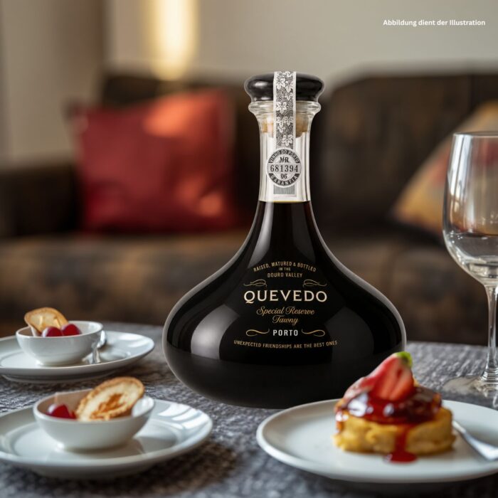 Special Reserve Tawny Port Dekanter Quevedo mit Geschenkbox