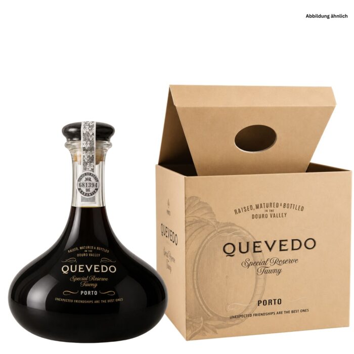 Special Reserve Tawny Port Dekanter Quevedo mit Geschenkbox
