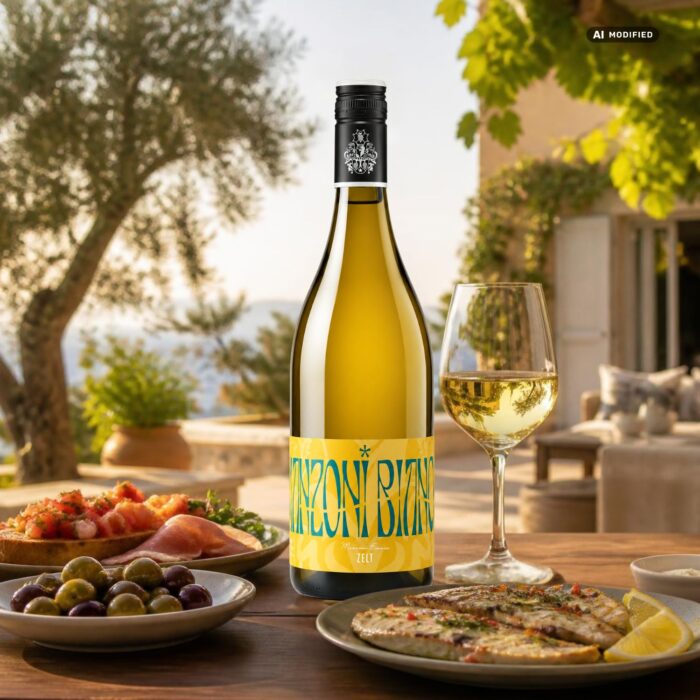 2025 Manzoni Bianco trocken vom Weingut Mario Zelt